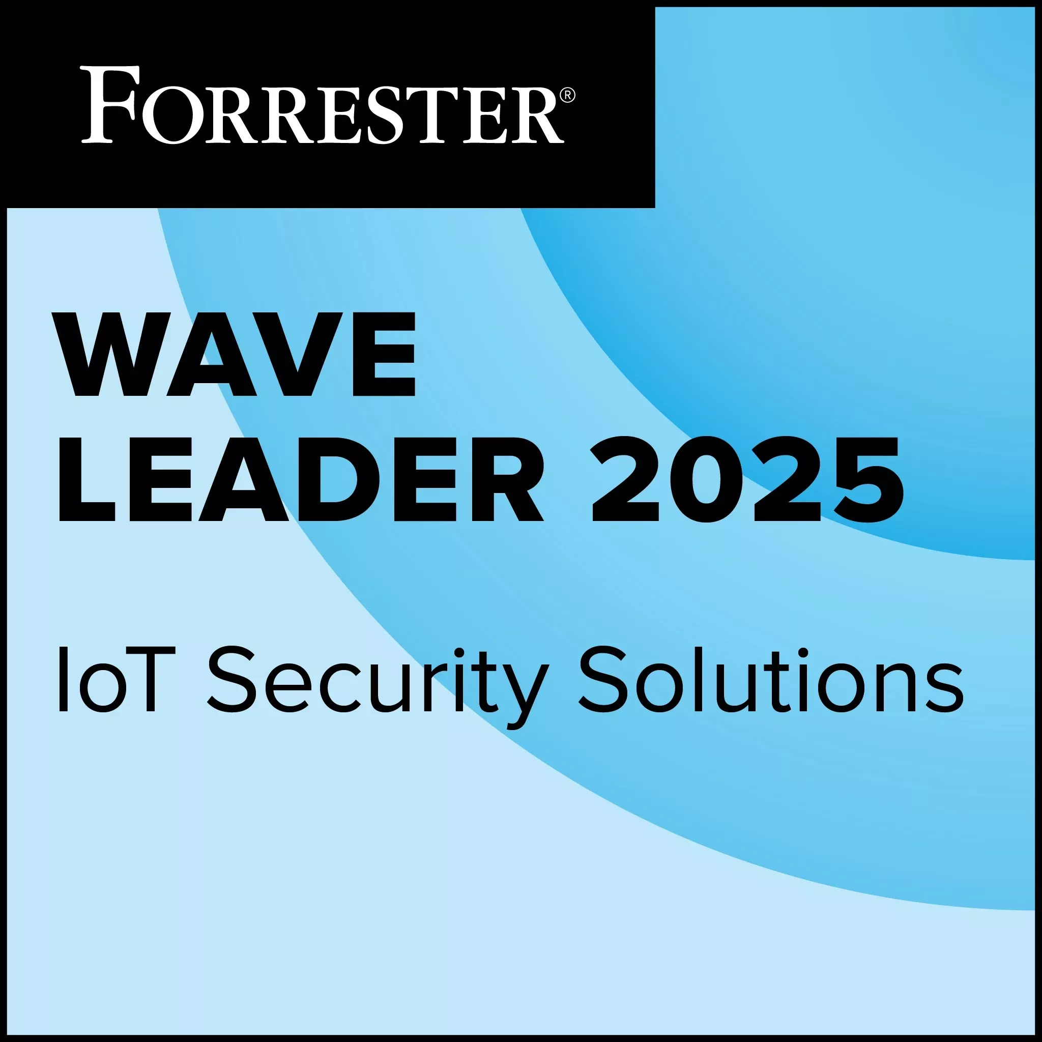 Forrester Wave™ 2025 IoT安全解决方案 领导者