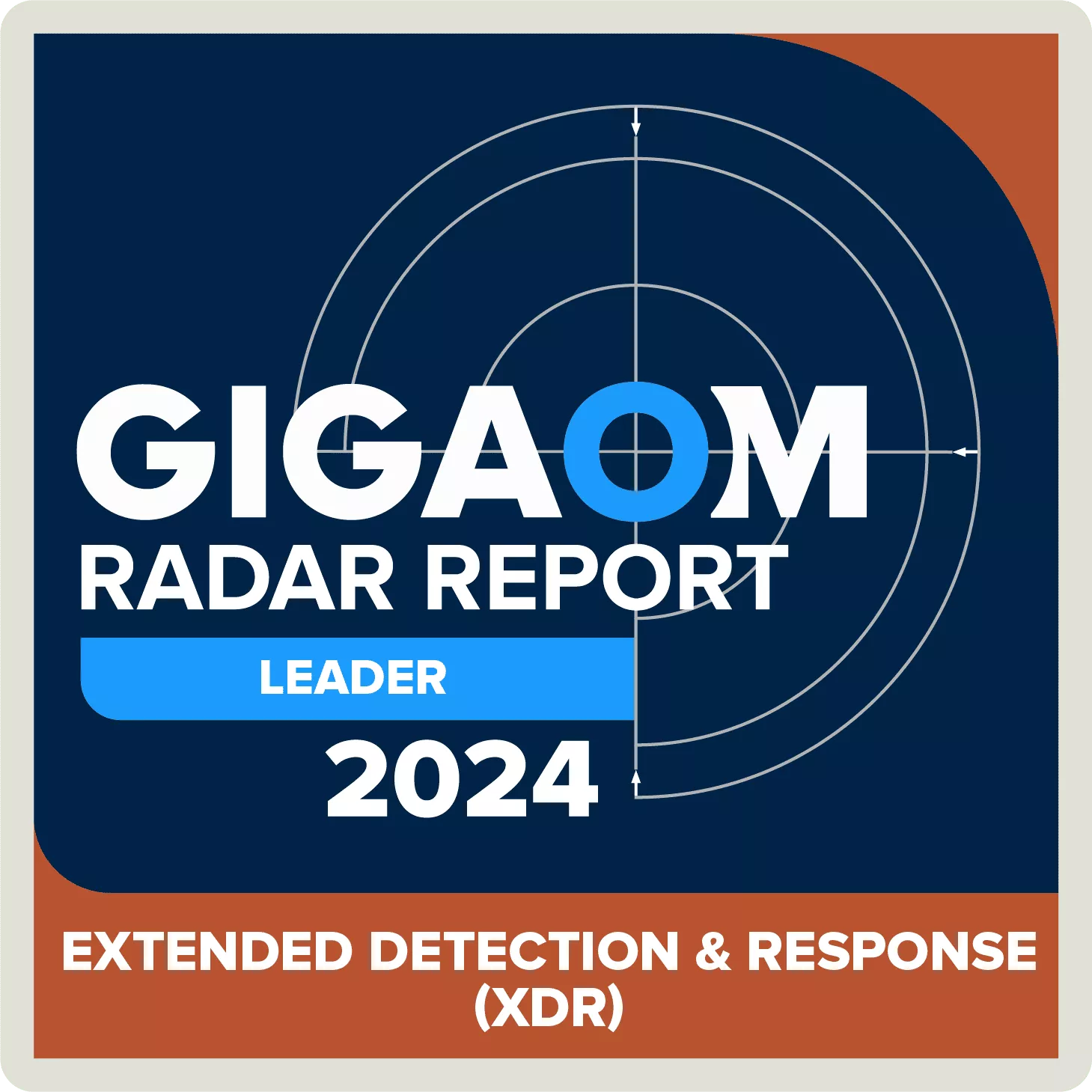2024年GigaOm Radar报告XDR领导者